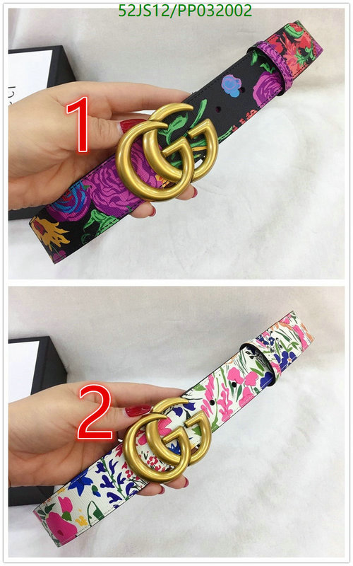 Belts-Gucci, Code: PP032002,$: 52USD