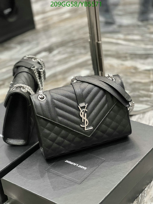 YSL Bag-(Mirror)-Envelope Series,Code: YB5571,$: 209USD