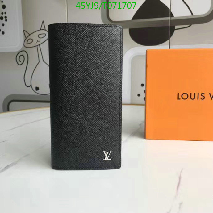 LV Bags-(4A)-Wallet-,Code: T071707,$: 45USD