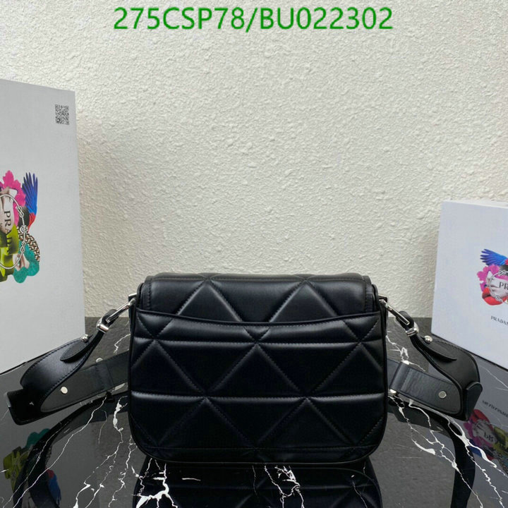 Prada Bag-(Mirror)-Diagonal-,Code: BU022302,$: 275USD