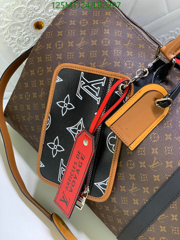 LV Bags-(4A)-Keepall BandouliRe 45-50-,Code: LB2297,$: 125USD