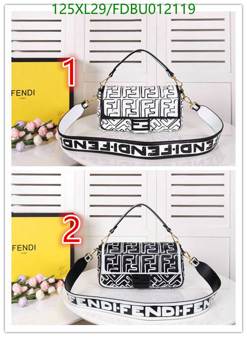 Fendi Bag-(4A)-Baguette-,Code: FDBU012119,$: 125USD