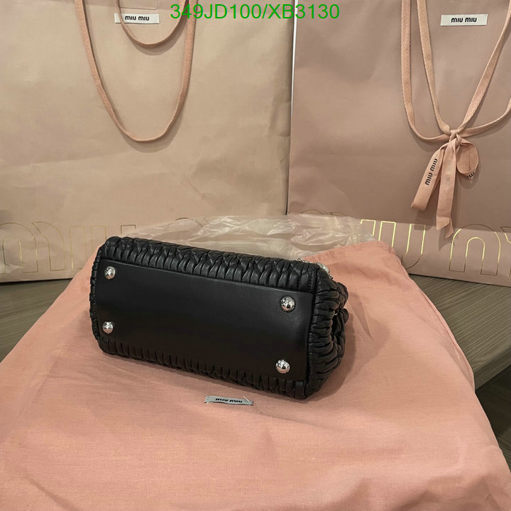 Miu Miu Bag-(Mirror)-Handbag-,Code: XB3130,$: 349USD