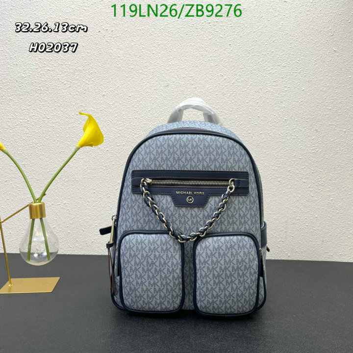 Michael Kors Bag-(4A)-Backpack-,Code: ZB9276,$: 119USD