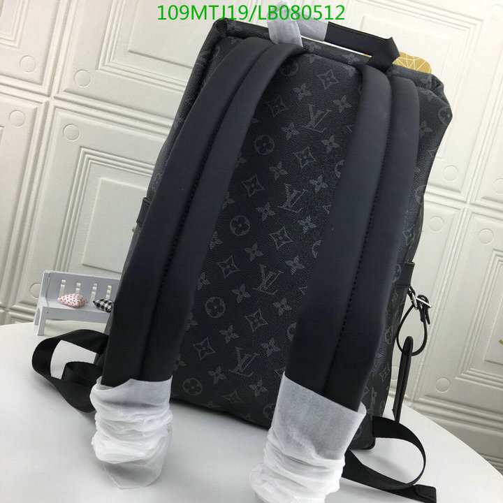 LV Bags-(4A)-Backpack-,Code: LB080512,$: 109USD