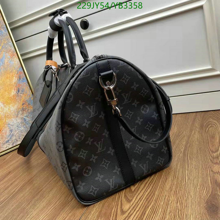 LV Bags-(Mirror)-Keepall BandouliRe 45-50-,Code: YB3358,$: 229USD