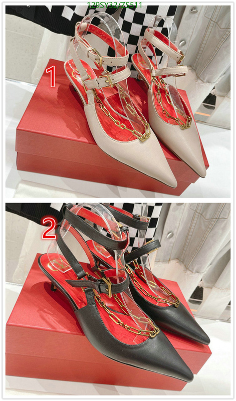 Women Shoes-Valentino, Code: ZS511,$: 129USD