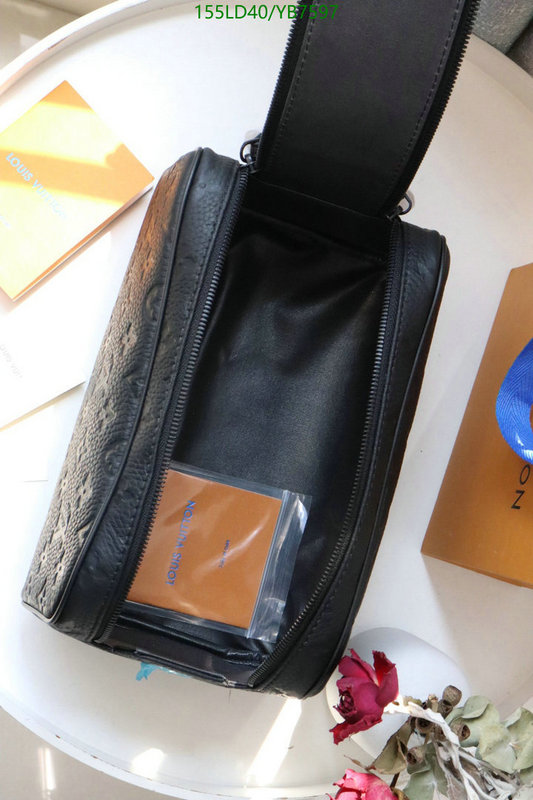LV Bags-(Mirror)-Vanity Bag-,Code: YB7597,$: 155USD