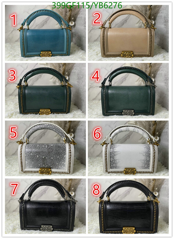 Chanel Bags -(Mirror)-Le Boy,Code: YB6276,$: 399USD