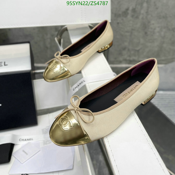 Chanel-Ballet Shoes,Code: ZS4787,$: 95USD