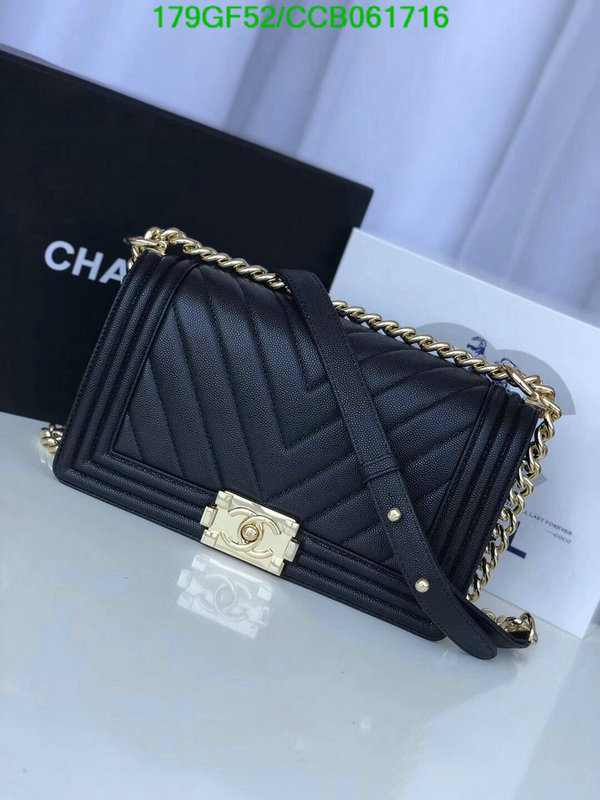 Chanel Bags -(Mirror)-Le Boy,Code: CCB061716,$: 179USD