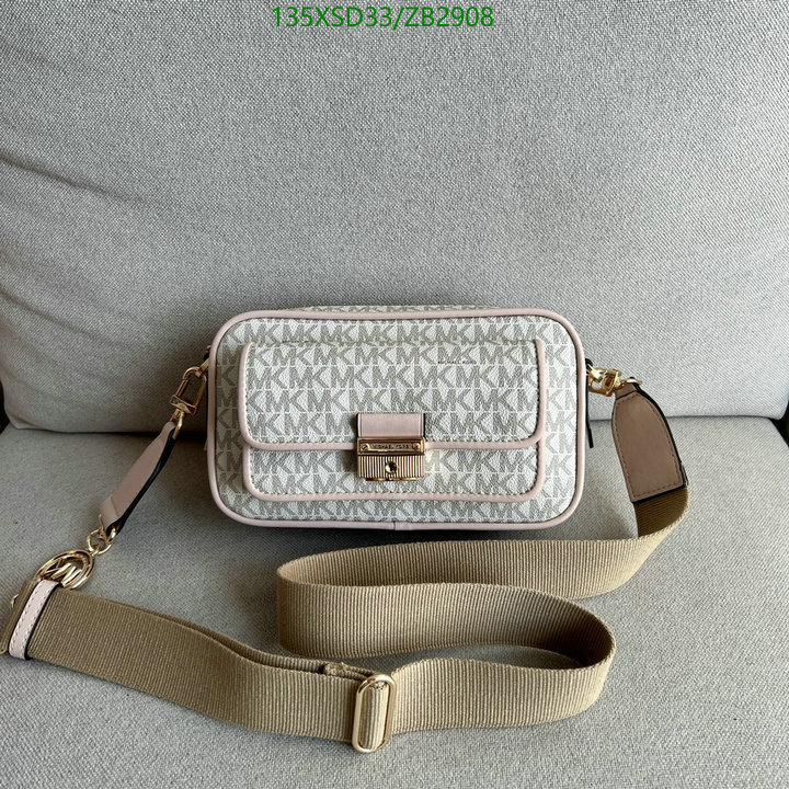 Michael Kors Bag-(Mirror)-Diagonal-,Code: ZB2908,$: 135USD