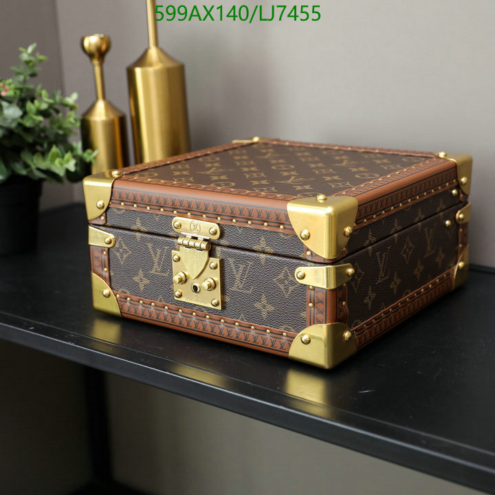 LV Bags-(Mirror)-Vanity Bag-,Code: LJ7455,$: 599USD