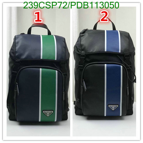 Prada Bag-(Mirror)-Backpack-,Code: PDB113050,$: 239USD