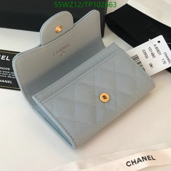 Chanel Bags ( 4A )-Wallet-,Code: TP102663,$: 55USD