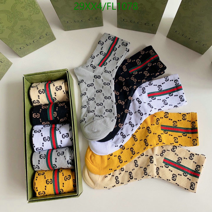 Sock-Gucci, Code: FL1078,$: 29USD