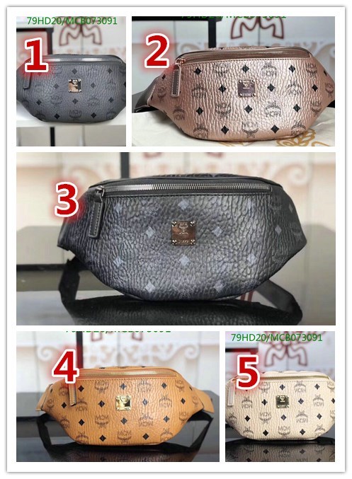 MCM Bag-(Mirror)-Belt Bag-Chest Bag--,Code: MCB073091,$:79USD