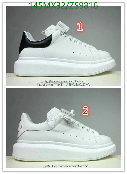 Men shoes-Alexander Mcqueen, Code: ZS9816,$: 145USD