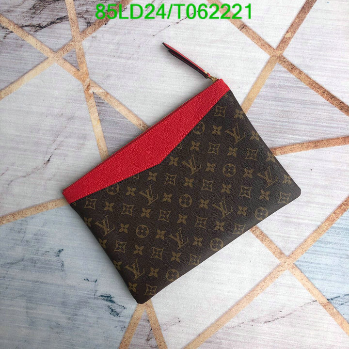 LV Bags-(Mirror)-Wallet-,Code: T062221,$: 85USD