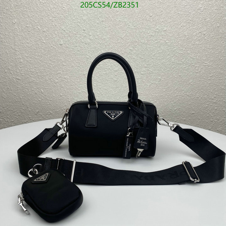 Prada Bag-(Mirror)-Diagonal-,Code: ZB2351,$: 205USD