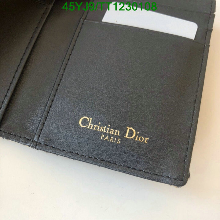 Dior Bags-(4A)-Wallet,Code: TT1230108,$: 45USD