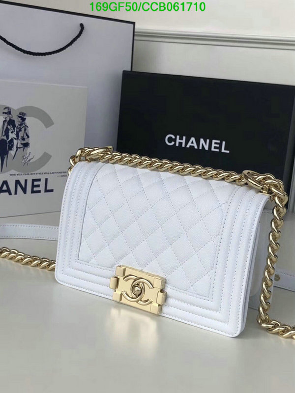 Chanel Bags -(Mirror)-Le Boy,Code: CCB061710,$: 169USD