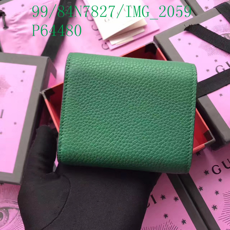 Gucci Bag-(Mirror)-Wallet-,Code: GGB112735,$: 99USD
