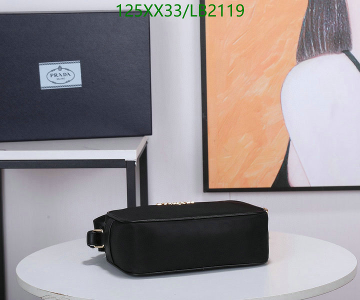 Prada Bag-(Mirror)-Diagonal-,Code: LB2119,$: 125USD