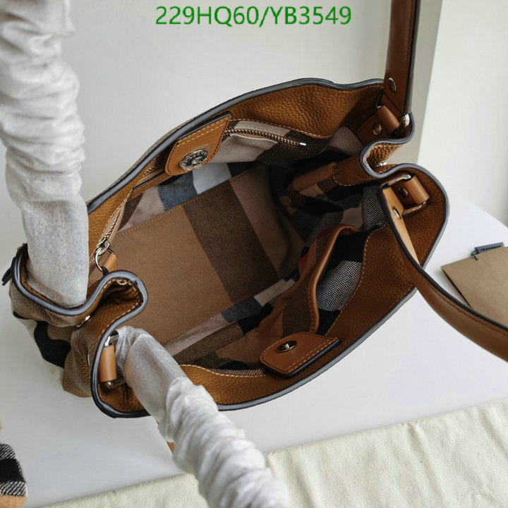 Burberry Bag-(Mirror)-Handbag-,Code: YB3549,$: 229USD