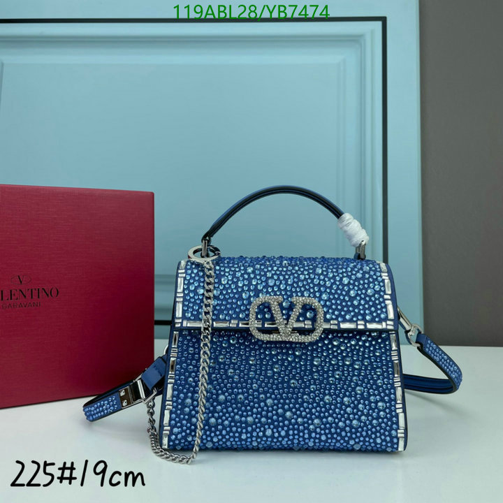 Valentino Bag-(4A)-Diagonal-,Code: YB7474,$: 119USD