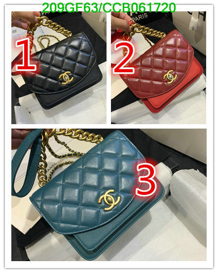 Chanel Bags -(Mirror)-Diagonal-,Code: CCB061720,$: 209USD