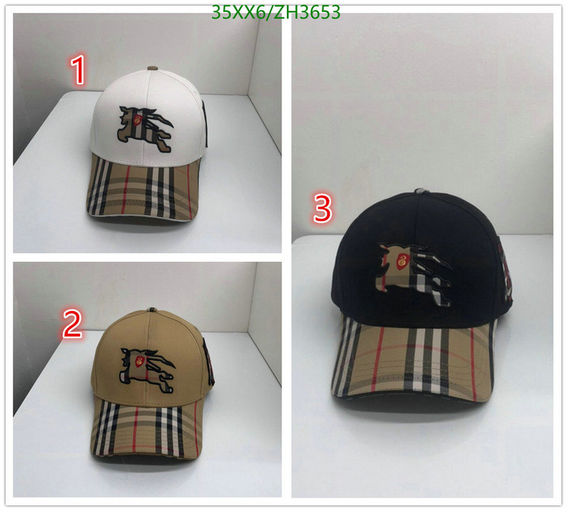 Cap -(Hat)-Burberry, Code: ZH3653,$: 35USD