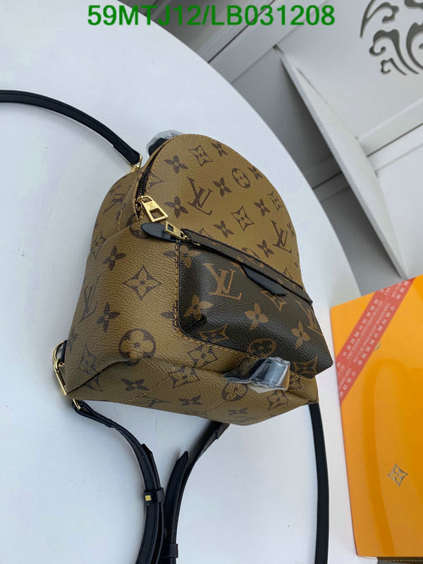 LV Bags-(4A)-Backpack-,Code: LB031208,$: 59USD