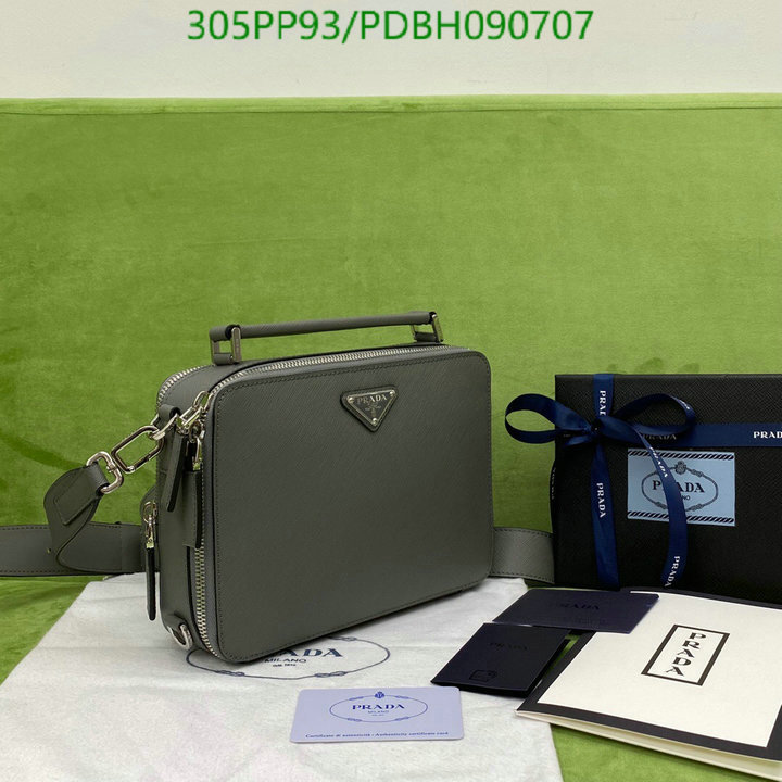 Prada Bag-(Mirror)-Diagonal-,Code:PDBH090707,$:305USD