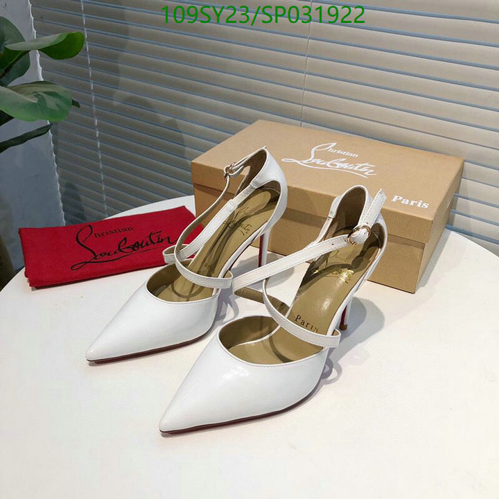 Women Shoes- Christian Louboutin, Code: SP031922,$: 109USD