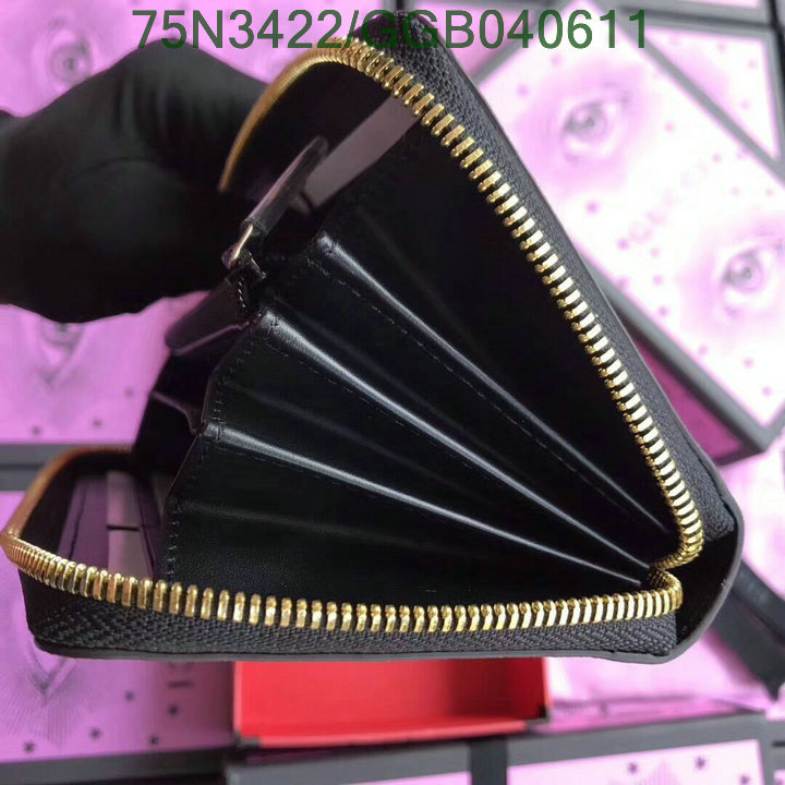 Gucci Bag-(Mirror)-Wallet-,Code:GGB040611,