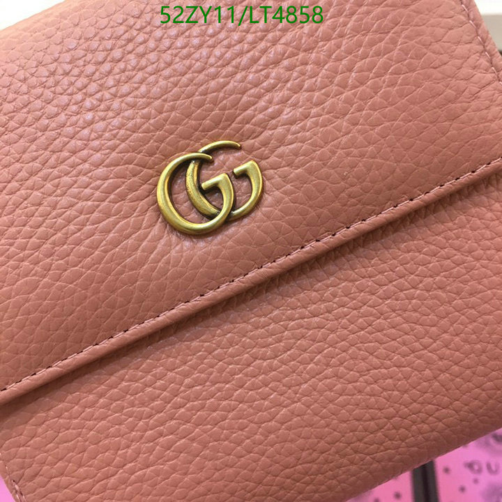 Gucci Bag-(4A)-Wallet-,Code: LT4858,$: 52USD