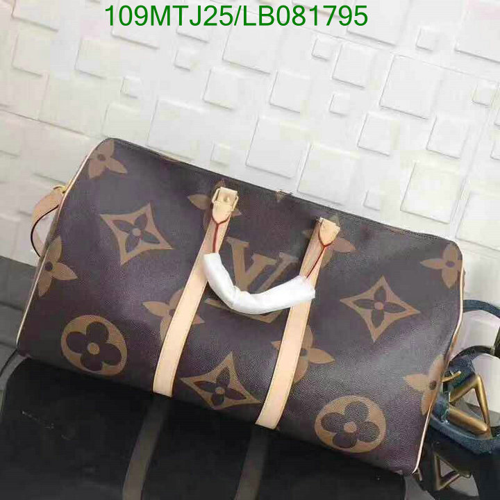 LV Bags-(4A)-Keepall BandouliRe 45-50-,Code: LB081795,$:109USD