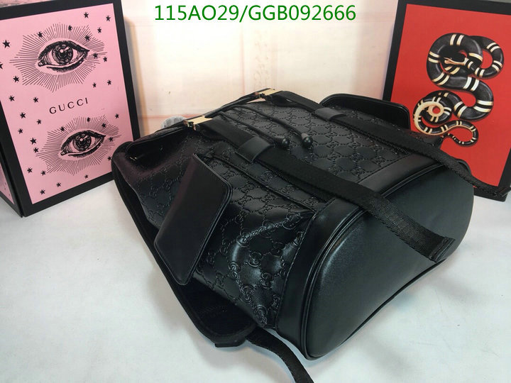 Gucci Bag-(4A)-Backpack-,Code: GGB092666,$:139USD