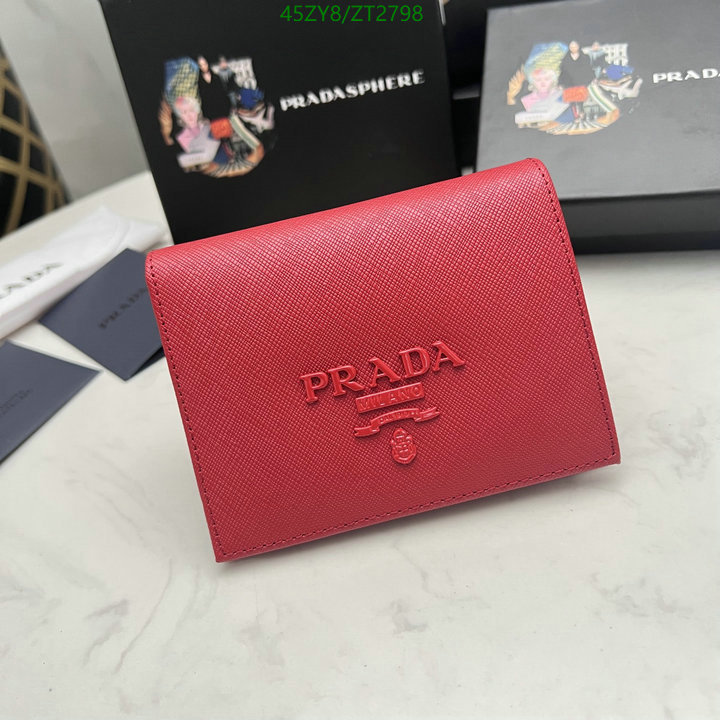 Prada Bag-(4A)-Wallet-,Code: ZT2798,$: 45USD