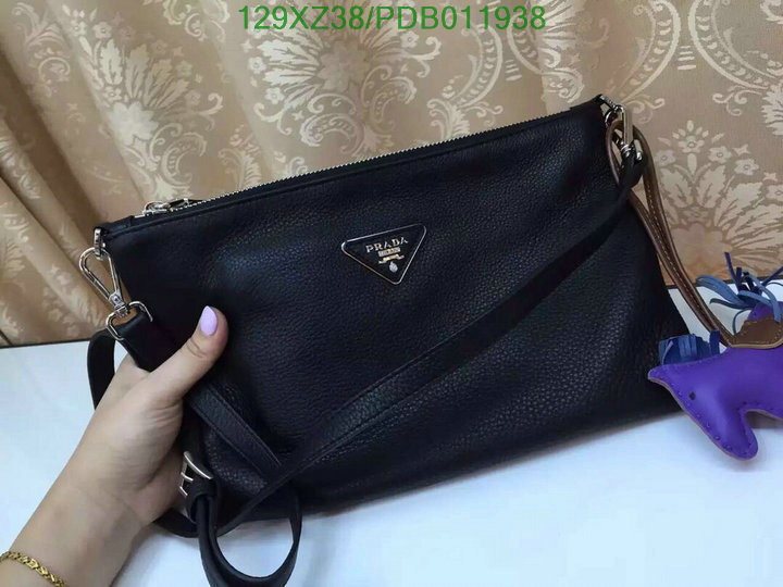 Prada Bag-(Mirror)-Handbag-,Code: PDB011938,$:129USD