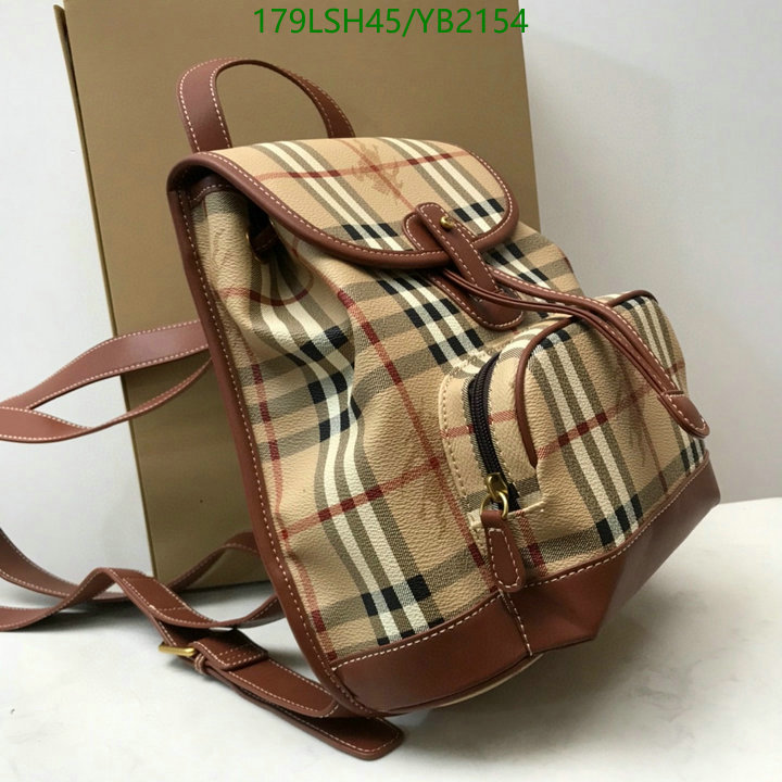 Burberry Bag-(Mirror)-Backpack-,Code: YB2154,$: 179USD