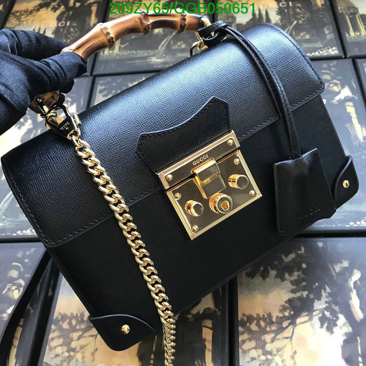 Gucci Bag-(Mirror)-Padlock,Code: GGB050651,$: 209USD