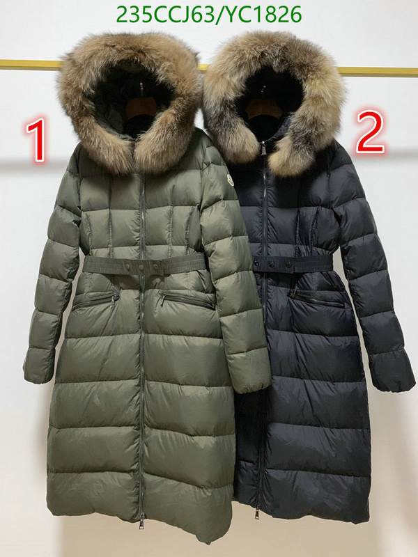 Down jacket Women-Moncler, Code: YC1826,