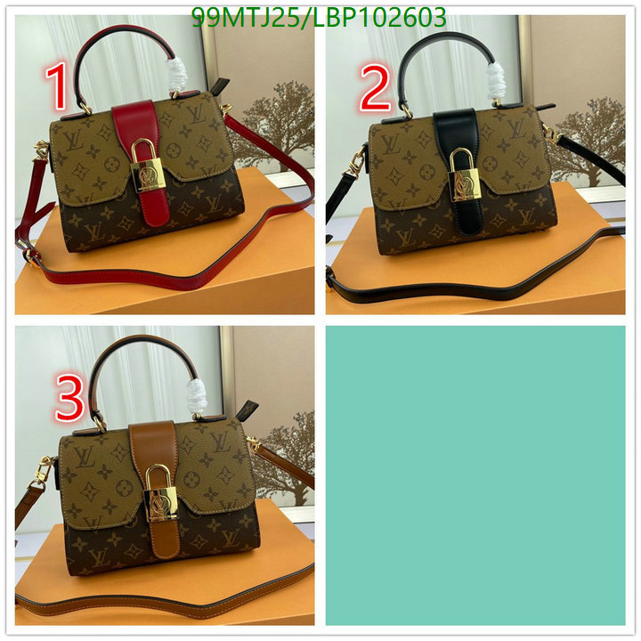 LV Bags-(4A)-Handbag Collection-,Code: LBP102603,$: 99USD