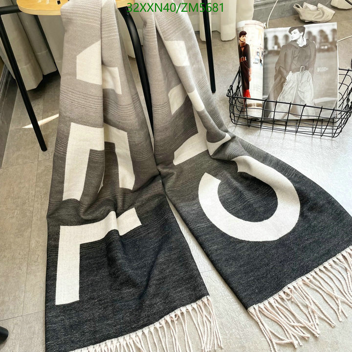 Scarf-Chanel, Code: ZM5681,$: 32USD