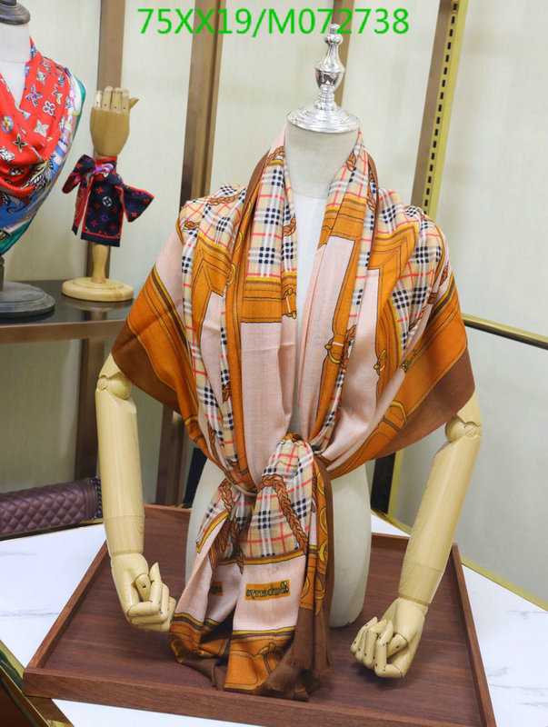 Scarf-Burberry, Code:M072738,$: 75USD