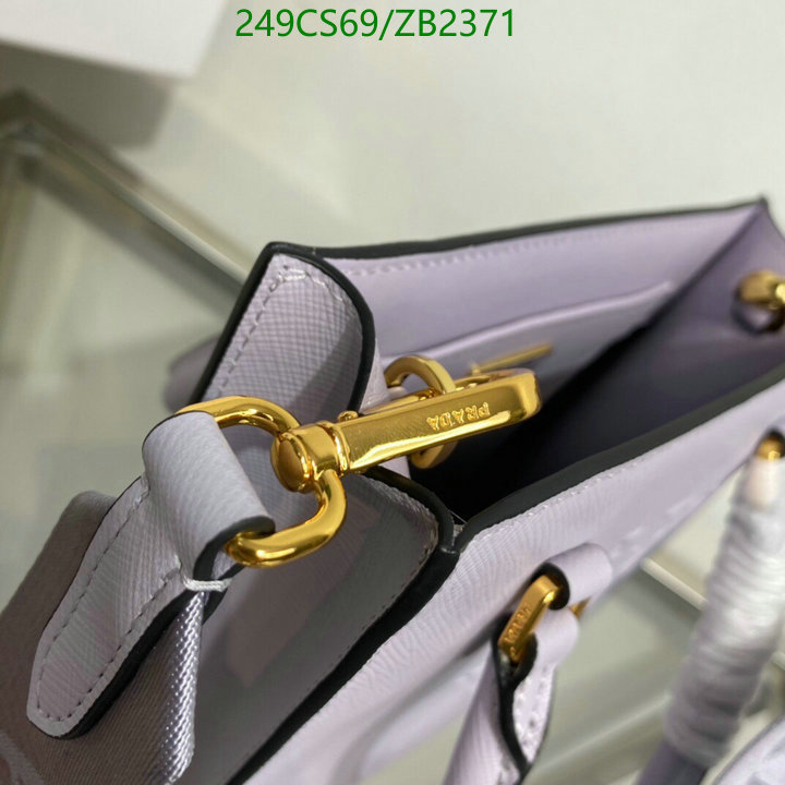 Prada Bag-(Mirror)-Diagonal-,Code: ZB2371,$: 249USD