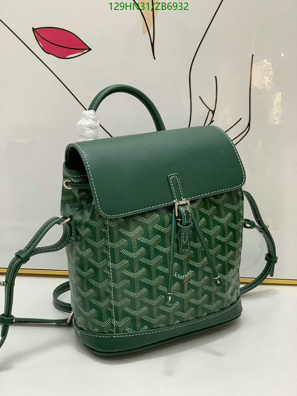 Goyard Bag-(4A)-Backpack-,Code: ZB6932,$: 129USD