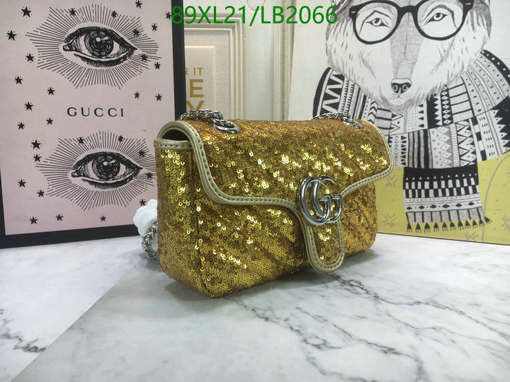 Gucci Bag-(4A)-Marmont,Code: LB2066,$: 89USD